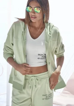 Buffalo Homewear-Oberteile<Kapuzensweatjacke