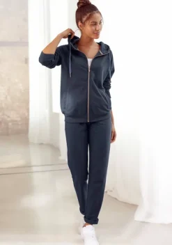 LASCANA Nachhaltige Homewear<Kapuzensweatjacke