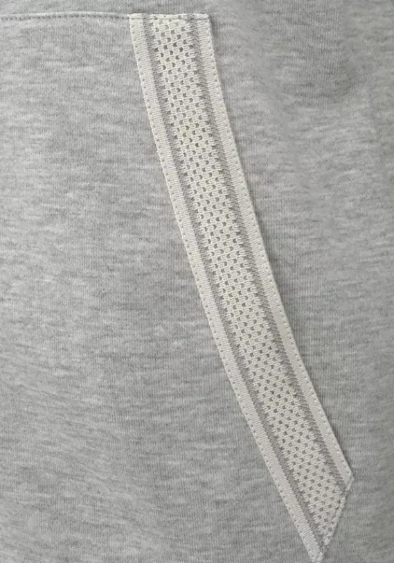 Jacken & Mantel|Bench. Kapuzensweatjacke Grau-Meliert