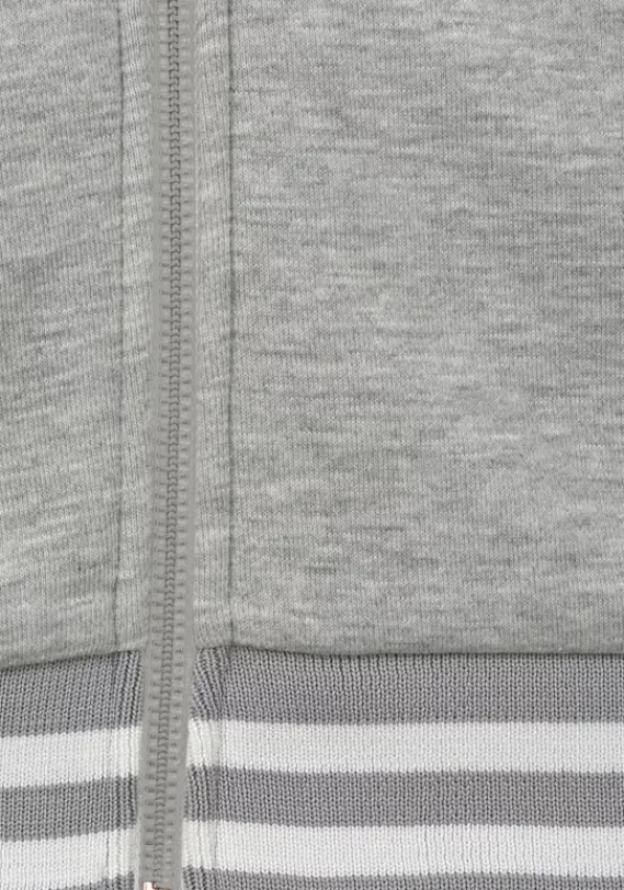 Jacken & Mantel|Bench. Kapuzensweatjacke Grau-Meliert