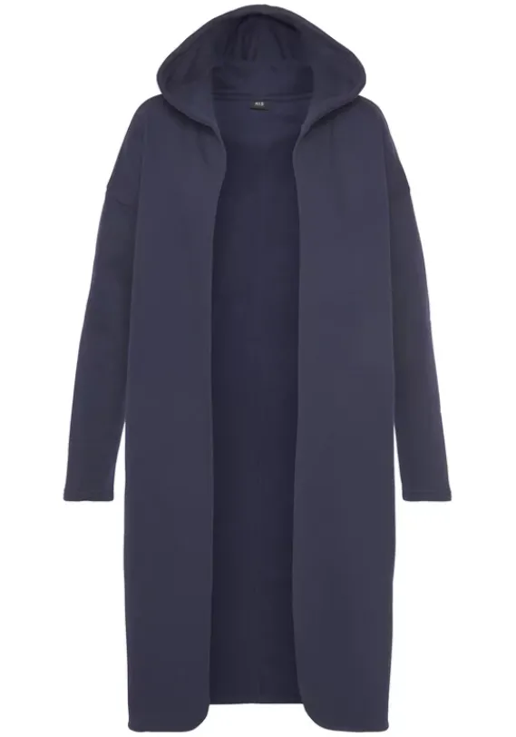 Jacken & Mantel|H.I.S Kapuzensweatjacke Dunkelblau