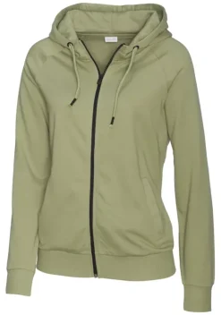 LASCANA Nachhaltige Homewear<Kapuzensweatjacke