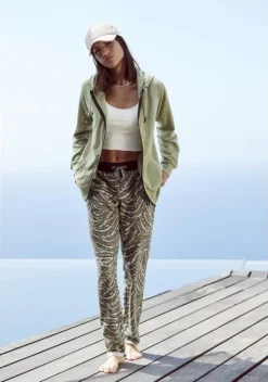 LASCANA Nachhaltige Homewear<Kapuzensweatjacke