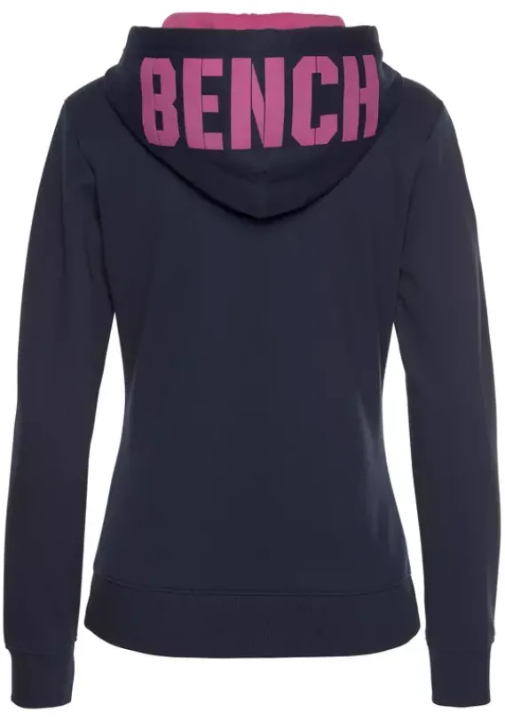 Jacken & Mantel|Bench. Kapuzensweatjacke Navy-Pink