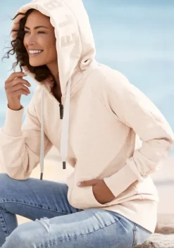 Jacken & Mantel|Elbsand Kapuzensweatjacke