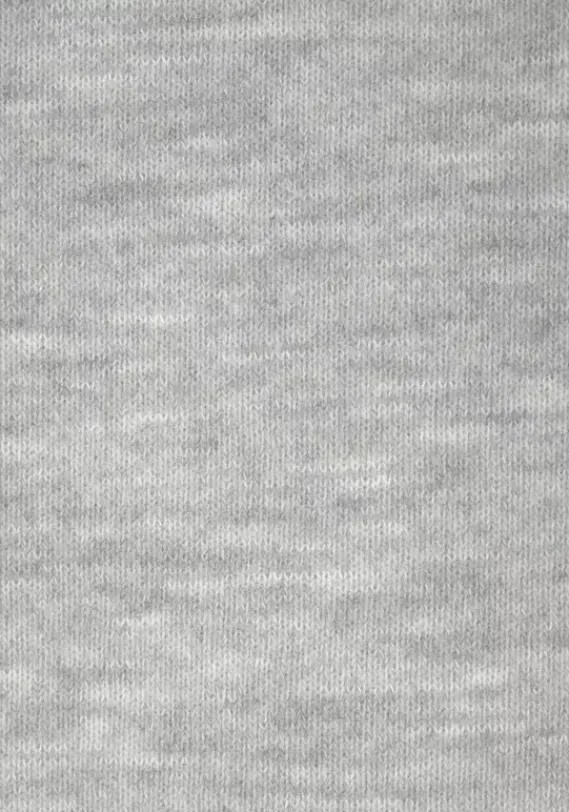 Damenshirts|Bench. Kapuzensweatshirt Grau-Meliert