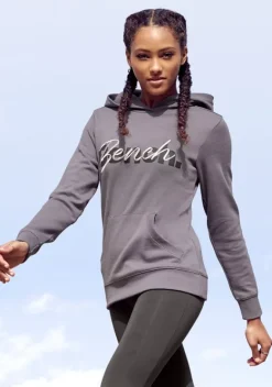 Homewear-Oberteile|Bench. Kapuzensweatshirt Mauve