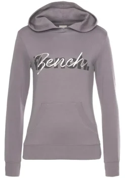Homewear-Oberteile|Bench. Kapuzensweatshirt Mauve