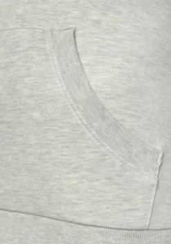 Damenshirts|H.I.S Kapuzensweatshirt Grau-Meliert