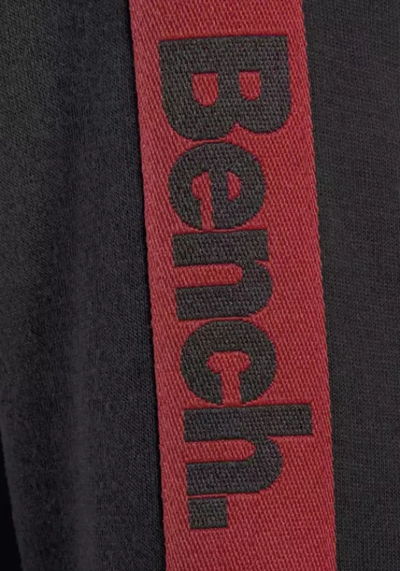 Damenshirts|Bench. Kapuzensweatshirt Schwarz