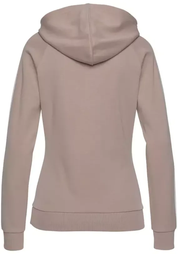 Damenshirts|Bench. Kapuzensweatshirt Beige-Weis