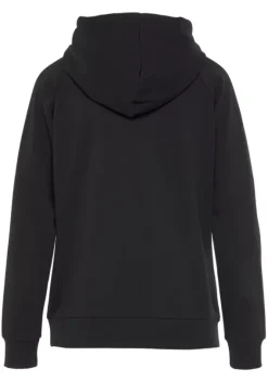 Damenshirts|Buffalo Kapuzensweatshirt Schwarz