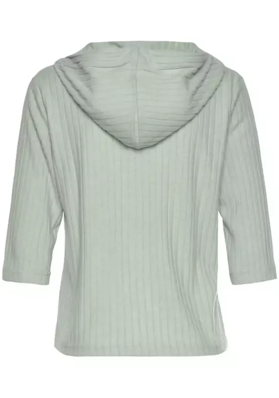 Damenshirts|s.Oliver Kapuzensweatshirt Mint