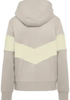 Damenshirts|Venice Beach Kapuzensweatshirt Beige-Vanille