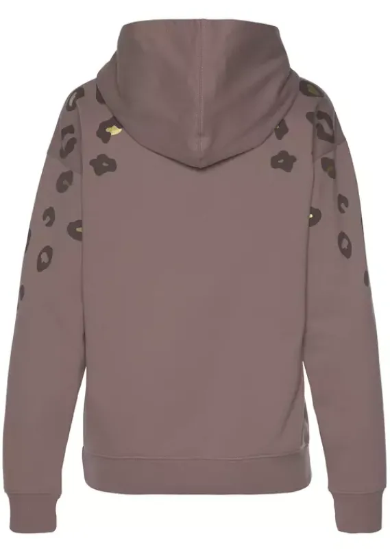 Damenshirts|Bench. Kapuzensweatshirt Nougat-Leo