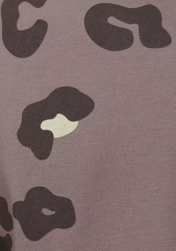 Damenshirts|Bench. Kapuzensweatshirt Nougat-Leo