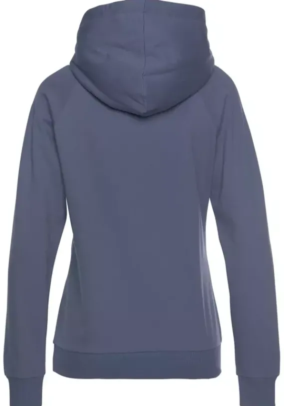 Damenshirts|LASCANA Kapuzensweatshirt Graublau