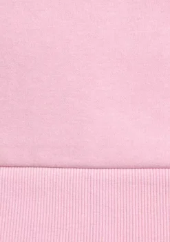 Homewear-Oberteile|Bench. Kapuzensweatshirt Rosa-Schwarz