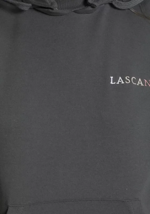 Homewear-Oberteile|LASCANA Kapuzensweatshirt"Circular Collection" Anthrazit