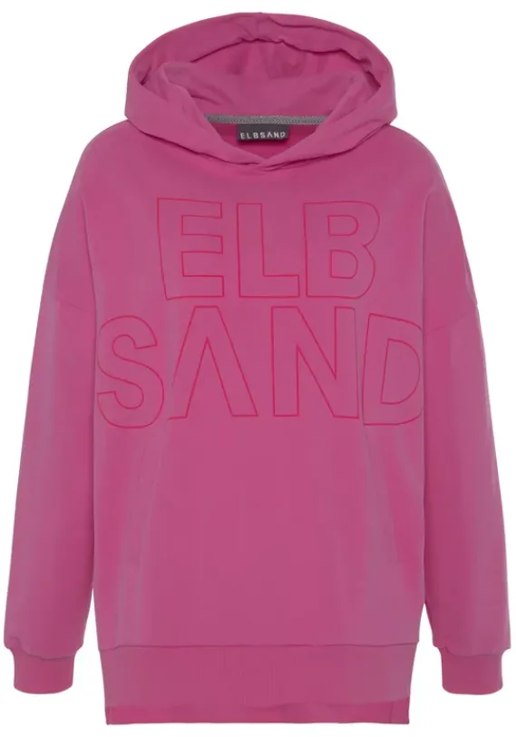 Damenshirts|Elbsand Kapuzensweatshirt"Lioba" Pink