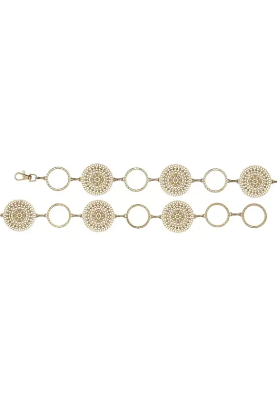 Gurtel|LASCANA Kettengurtel Goldfarben