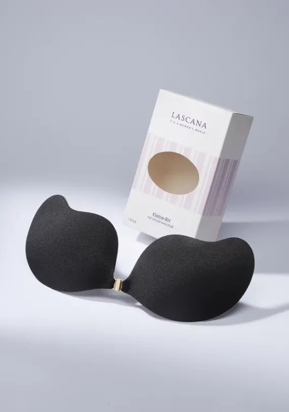 Bhs Ohne Bugel|LASCANA Klebe-Bh Schwarz