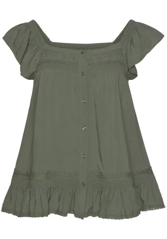 Blusen|LASCANA Kurzarmbluse Jade