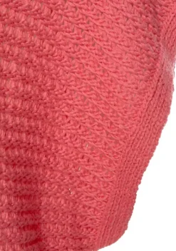 Pullover|LASCANA Kurzarmpullover Koralle