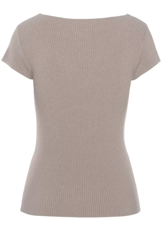 LASCANA Pullover<Kurzarmpullover