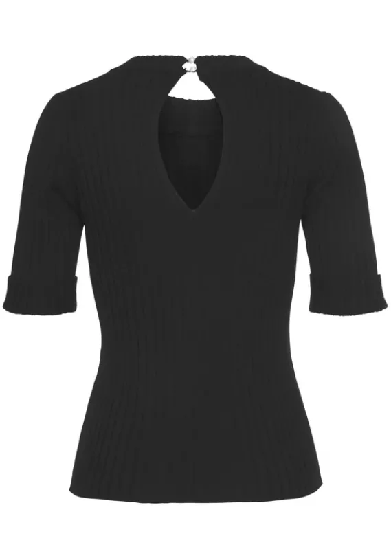 LASCANA Pullover<Kurzarmpullover