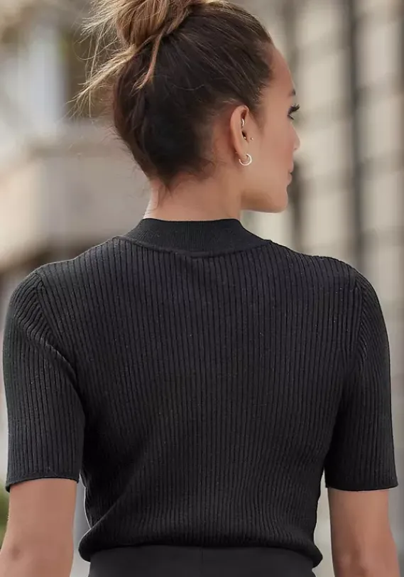 LASCANA Pullover<Kurzarmpullover