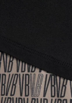 Damenshirts|Venice Beach Kurzarmshirt Schwarz