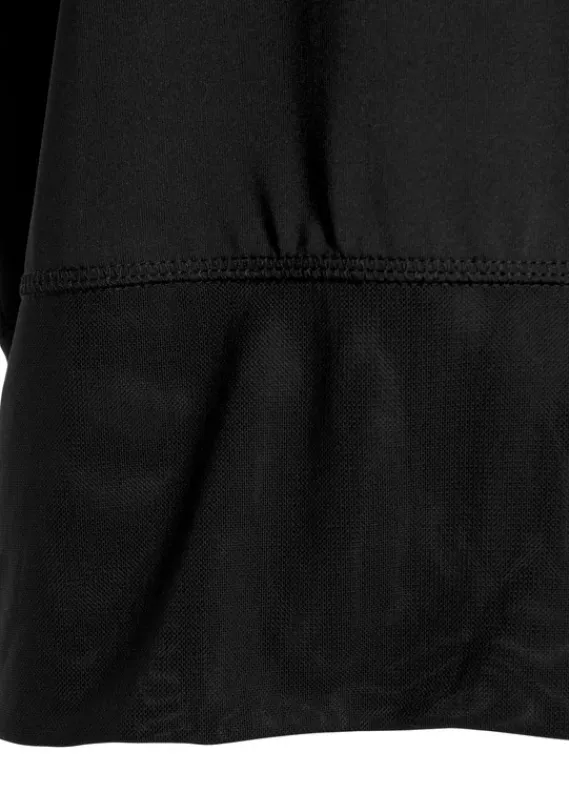 Damenshirts|LASCANA ACTIVE Kurzarmshirt"Tropical" Schwarz