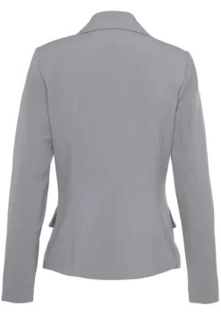 Jacken & Mantel|LASCANA Kurzblazer Grau Meliert