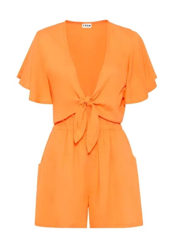 Overalls|LSCN by LASCANA Kurzoverall Apricot