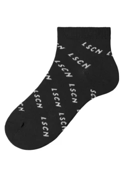 Socken|LSCN by LASCANA Kurzsocken 1X Schwarz, 1X Weis, 1X Petrol