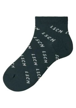 Socken|LSCN by LASCANA Kurzsocken 1X Schwarz, 1X Weis, 1X Petrol