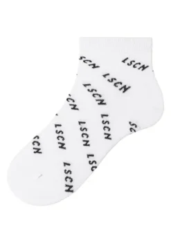 Socken|LSCN by LASCANA Kurzsocken 1X Schwarz, 1X Weis, 1X Petrol