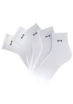 Socken|H.I.S Kurzsocken Weis
