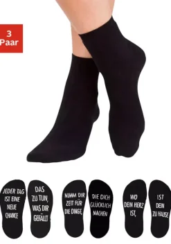 Socken|Arizona Kuschelsocken Schwarz