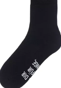 Socken|Arizona Kuschelsocken Schwarz