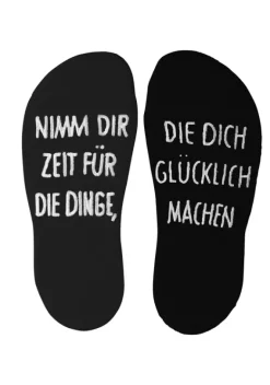 Socken|Arizona Kuschelsocken Schwarz