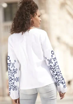 LASCANA Blusen<Langarmbluse