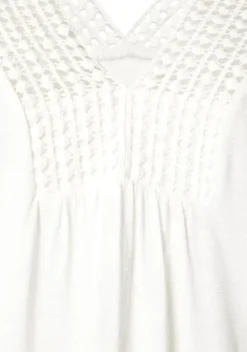 Homewear-Oberteile|LASCANA Langarmshirt Creme