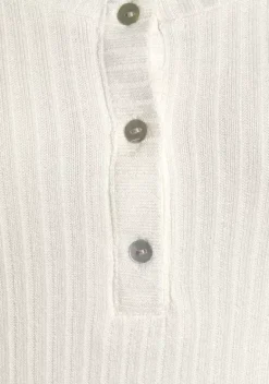 Damenshirts|Vivance Langarmshirt Creme