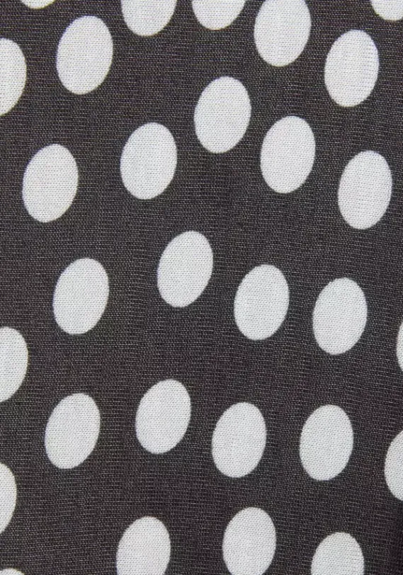 Strandmode|LASCANA Langarmshirt Schwarz-Weis-Bedruckt