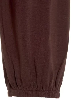 Damenshirts|LASCANA Langarmshirt Braun