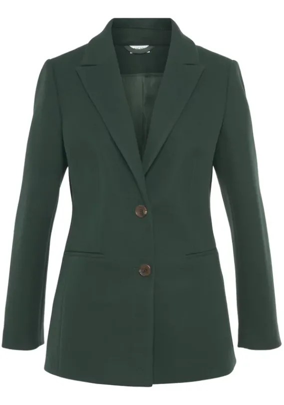 Jacken & Mantel|LASCANA Langjacke Dunkelgrun