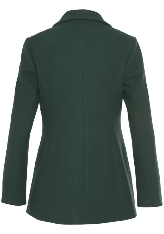 Jacken & Mantel|LASCANA Langjacke Dunkelgrun