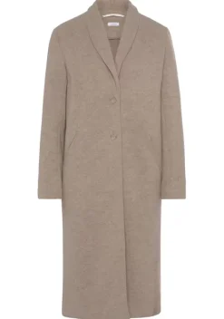 Jacken & Mantel|Buffalo Langmantel Sand Meliert